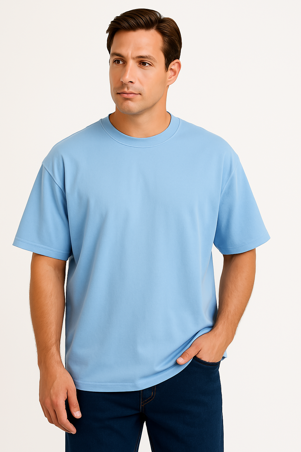 Unisex Oversized Classic T-Shirt | Baby Blue